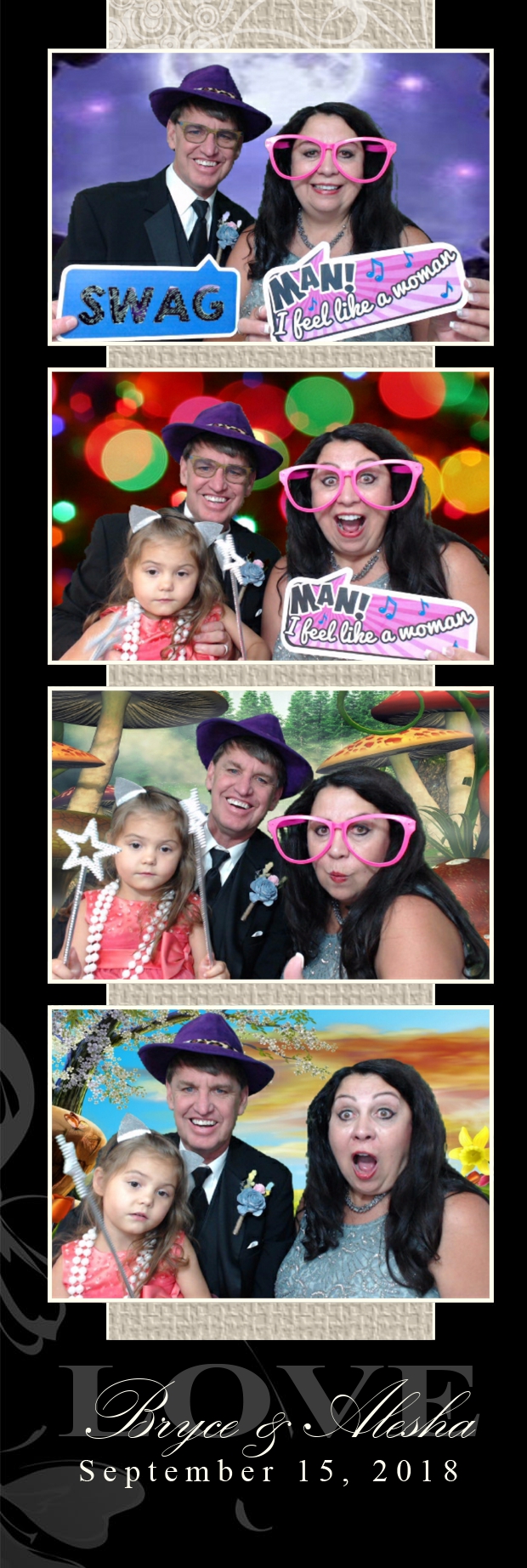 Alesha and Bryce's Wedding | View more photos from the event at gallery.photoboothbillings.com/u/PhotoBoothBillings/Alesha-and-Bryces-Wedding